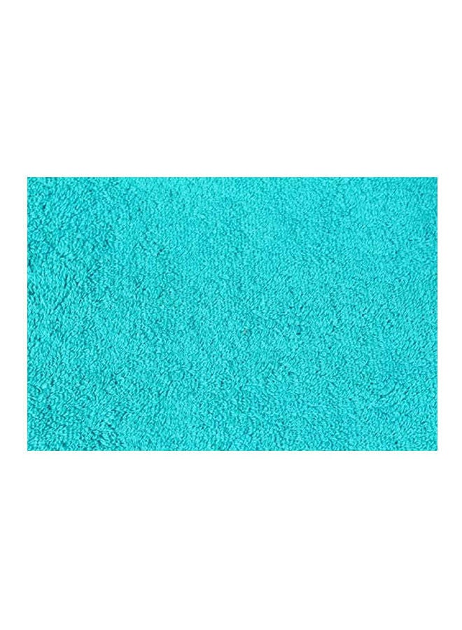 Cotton Solid Washcloth Turquoise 140x70cmcm - Image 2