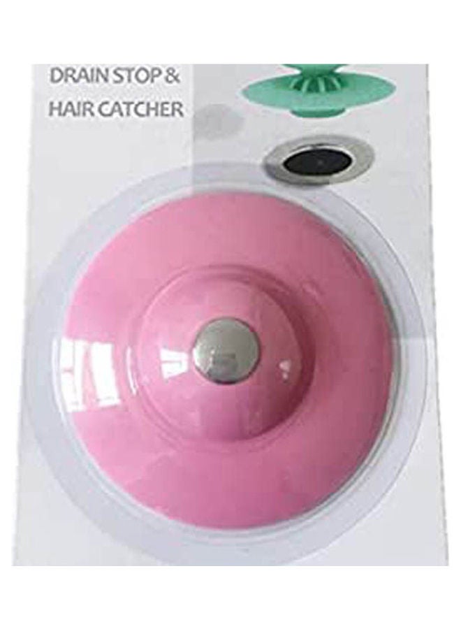 Rubber Bath Kitchen Sink Drain Plug Cork Floor Water Laundry Kitchen Tool Strainers Pink 