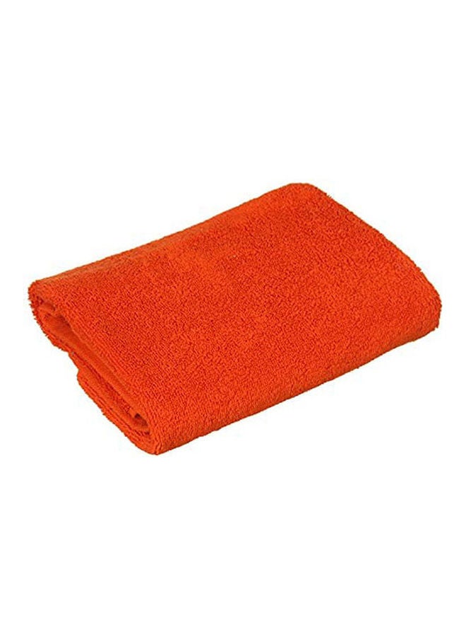 Cotton Solid Washcloth Red 100x50cmcm