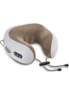 Neck Massager U Shape Pillow Electric Rechargeable Massager Travel Pillow Portable Nap Memory Pillow