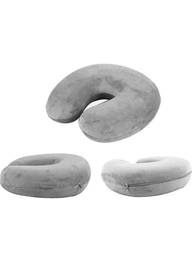Foam Travel Neck Pillow combination Grey  - Image 2