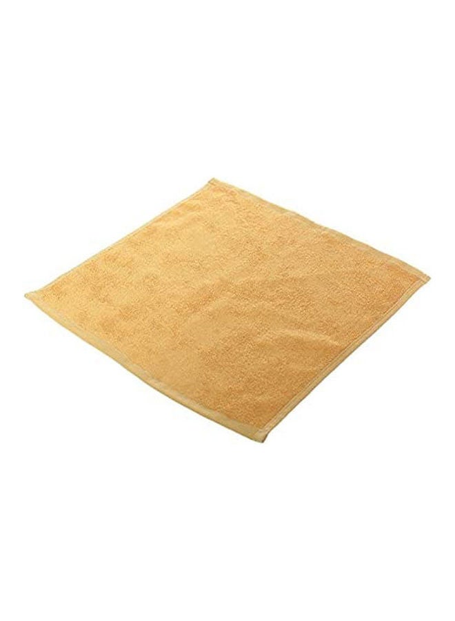 Cotton Hand Towel Mustard 33x33cmcm
