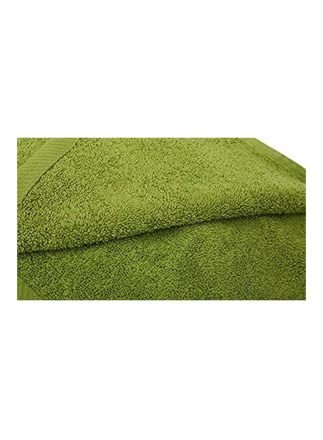 ماركة غير محددة Cotton Solid Bath Sheets Green 70x140cm  - Image 2