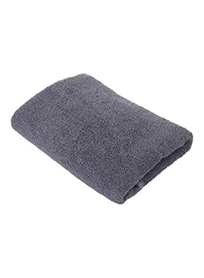 Cotton Solid Bath Sheets Grey