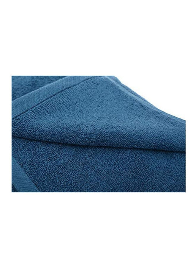 Cotton Solid Bath Sheets Blue 70x140cm - v1652004879/N53288585A_2