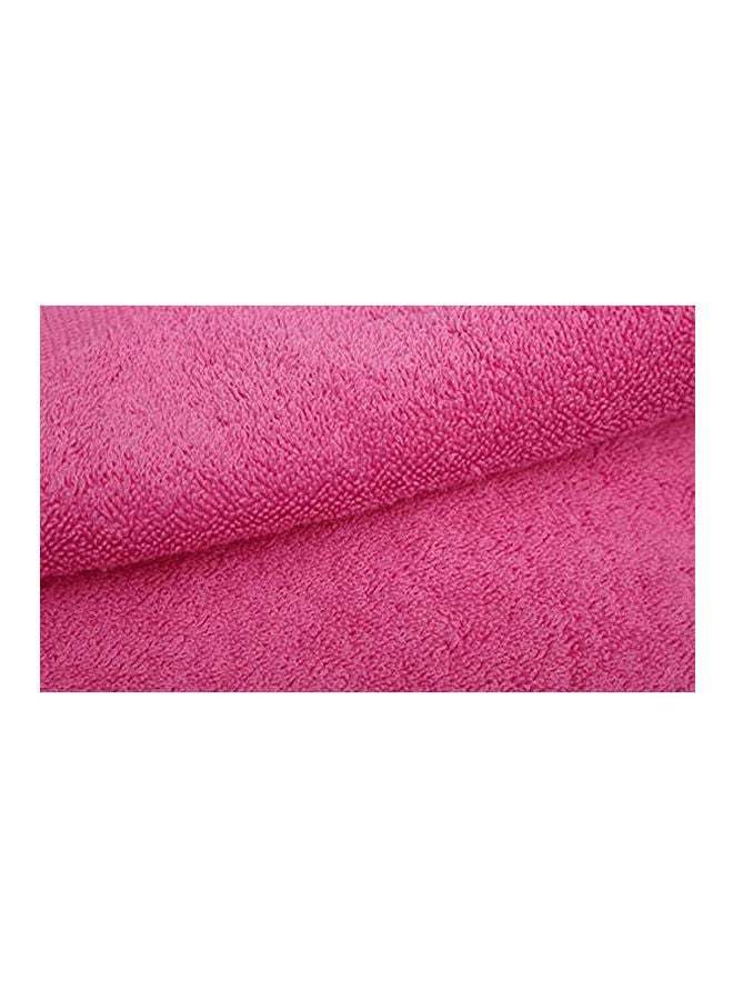 Cotton Solid Bath Sheets Rose 70x140cm - Image 2