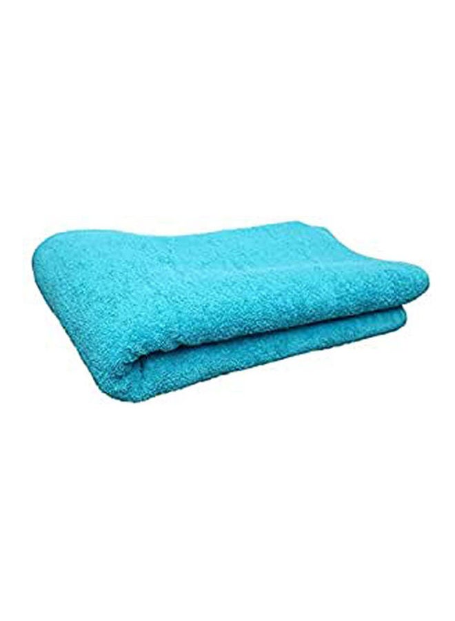 ماركة غير محددة Cotton Solid Bath Sheets Turquoise 70x140cm 
