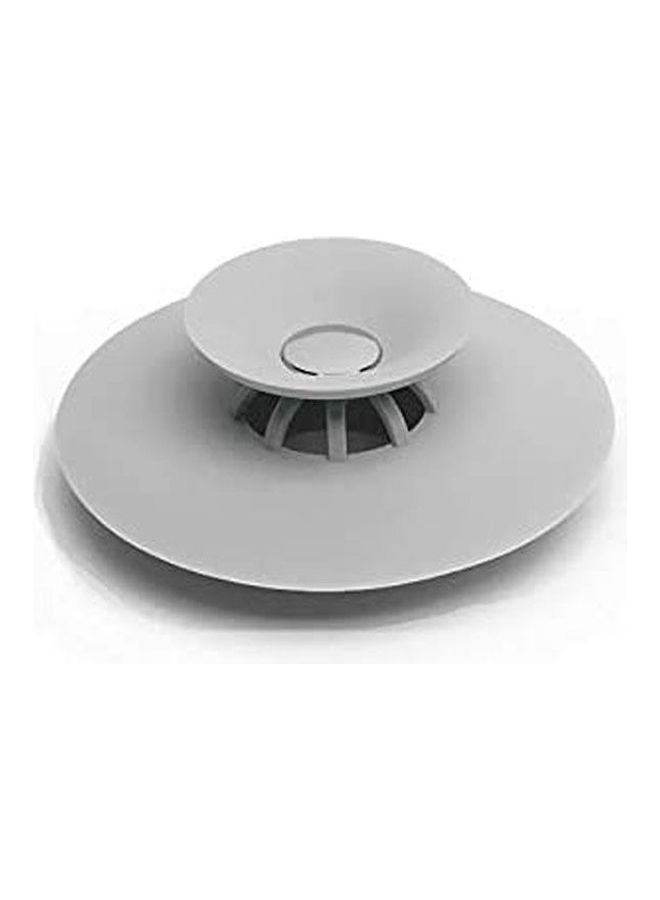 Convenient Sink Plug Rubber Bath Drain Plug And Kitchen Sink Plug Travel Rubber Ring Silicone Plug Grey 