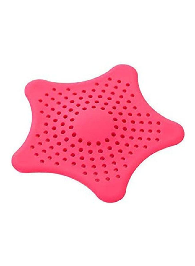 Creative Pentagram Kitchen Sink To Prevent Clogging Ground Drain Stopper Pink 
