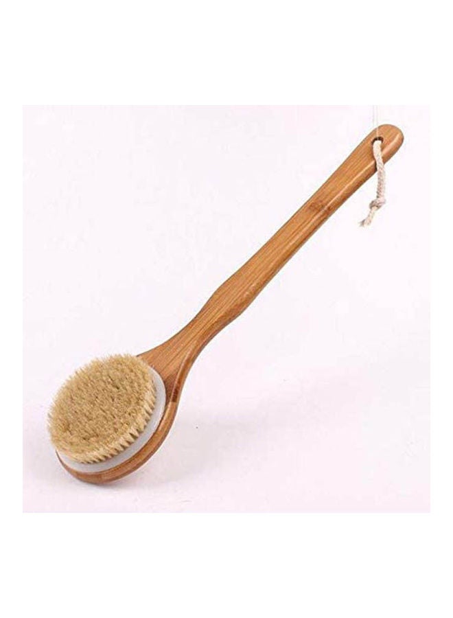 Bath Brush Massage Exfoliating Bath Brush Beige 