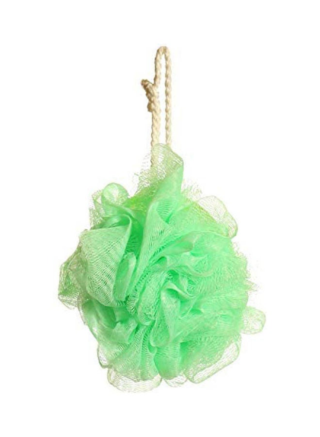 Bath Sponge Plastic Hand Green