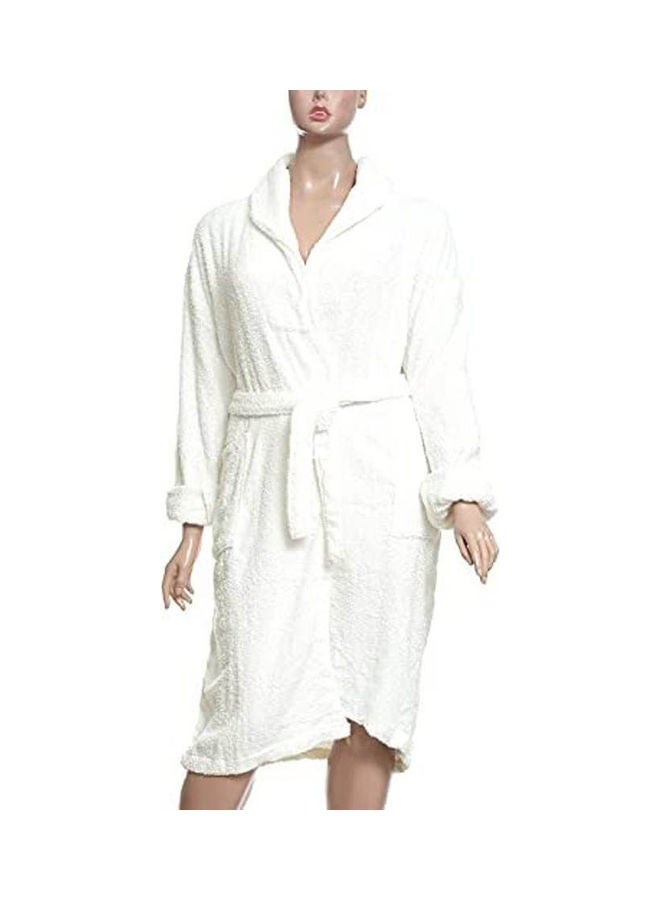 Bathrobes Cotton White Lcm
