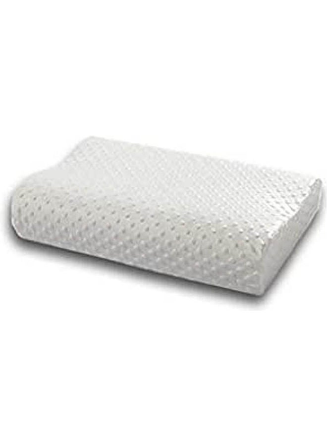 Memory Foam Standard Regular Pillows cotton_blend White 