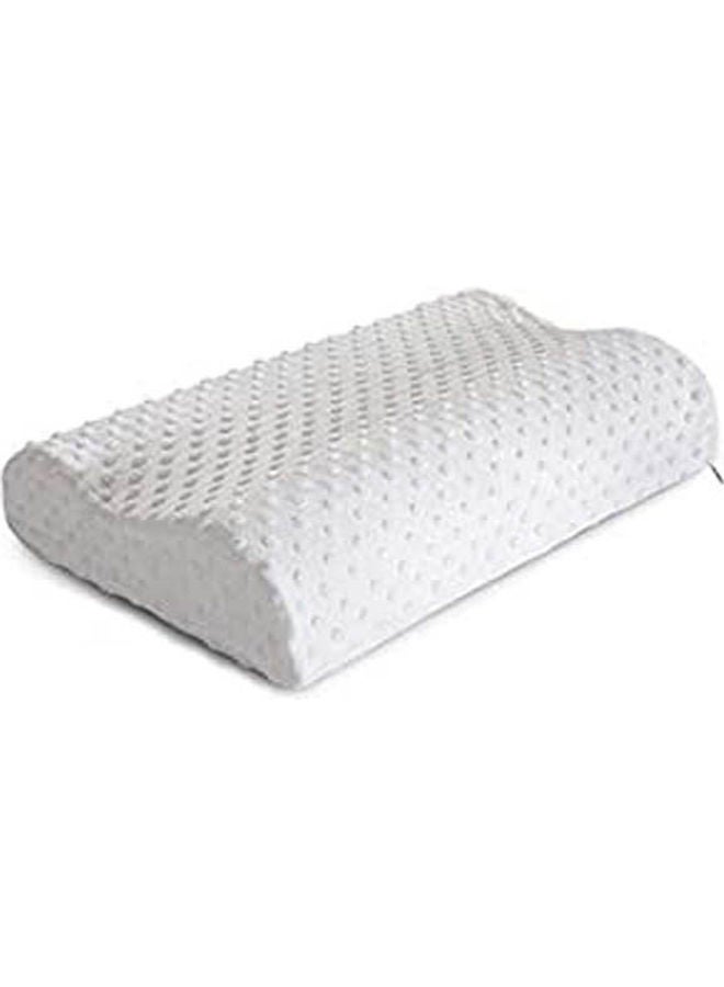 Memory Foam Standard Specialty Medical Pillows cotton_blend White