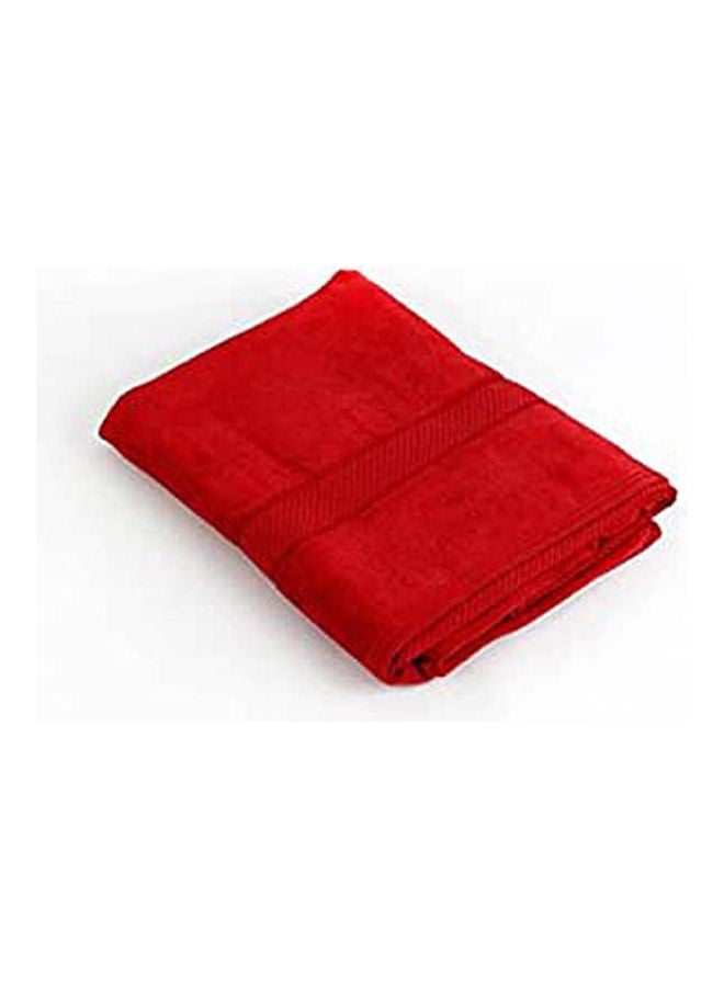 Egyptian Cotton Bath Sheets Red 