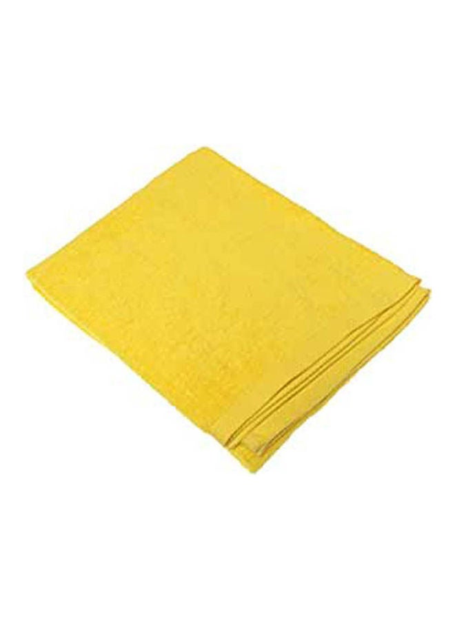 Cotton Bath Sheets Yellow