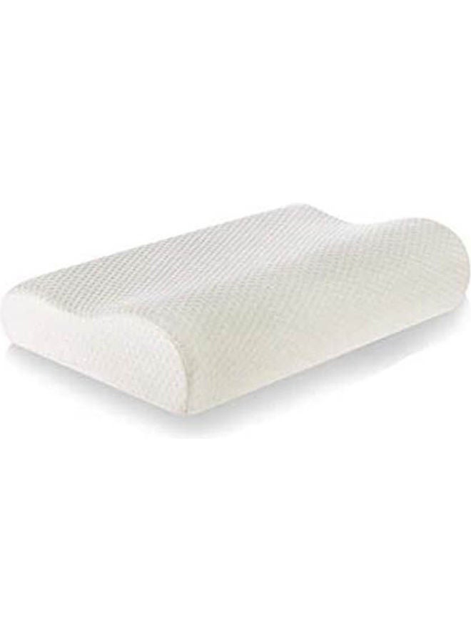 Flexible Memory Cotton Pillow combination White