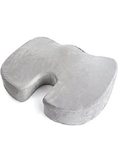 Generic Hip Shaping U Shape Seat Cushion Memory Foam combination Grey 