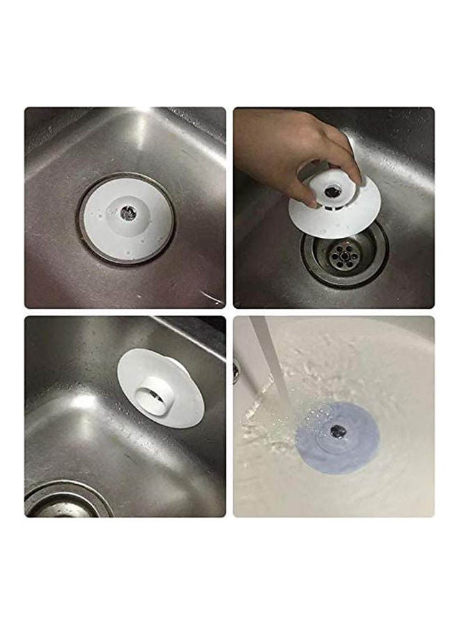 The Closed Silica Gel Floor Drain In The Kitchen White  - Image 2