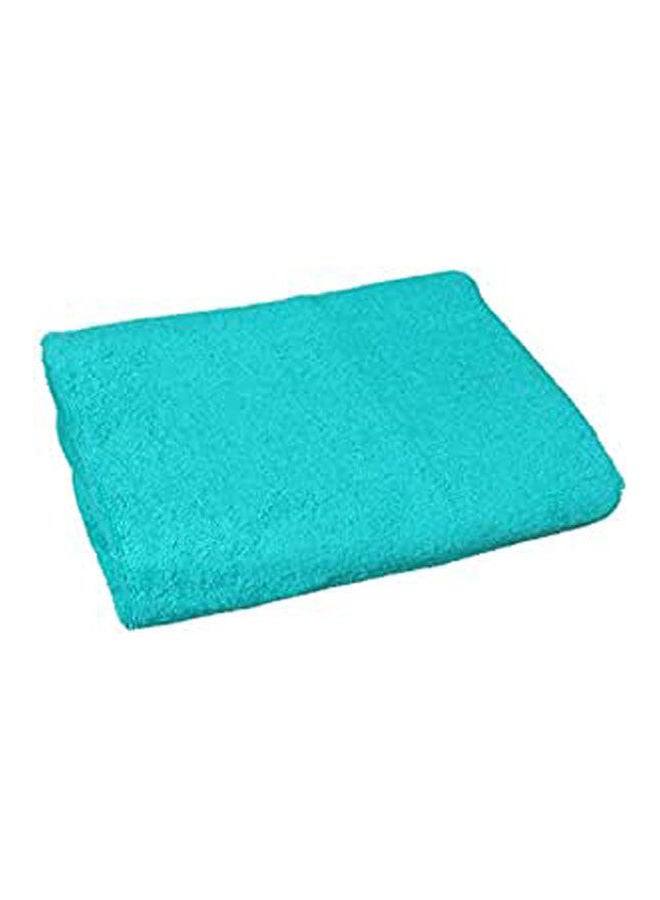 Cotton Solid Washcloth Turquoise 150x90cm - v1652005011/N53288748A_1