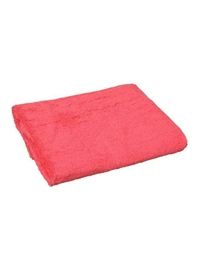 Cotton Solid Washcloth Pink 150x90cm