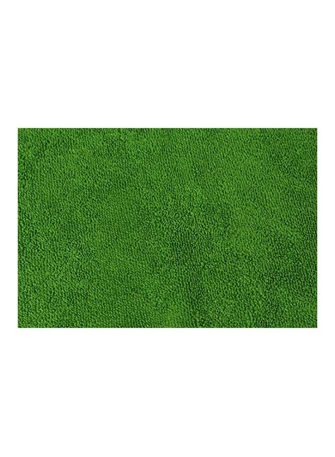 Cotton Solid Washcloth Green 30x30cmcm - Image 2