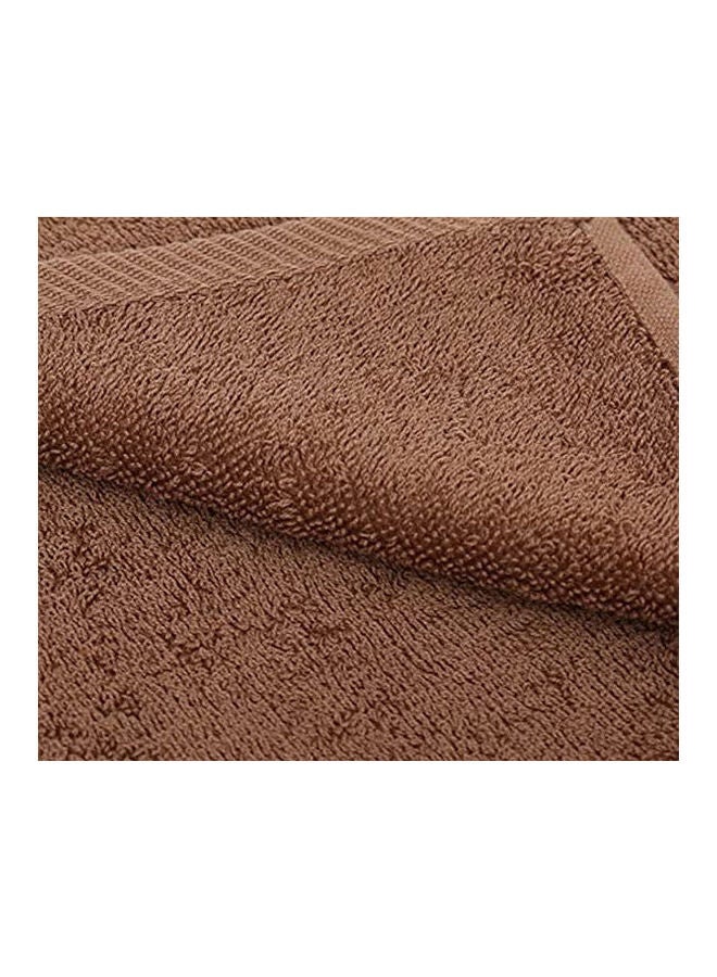 Generic Cotton Solid Hand Towels Café 30x50cmcm  - Image 2