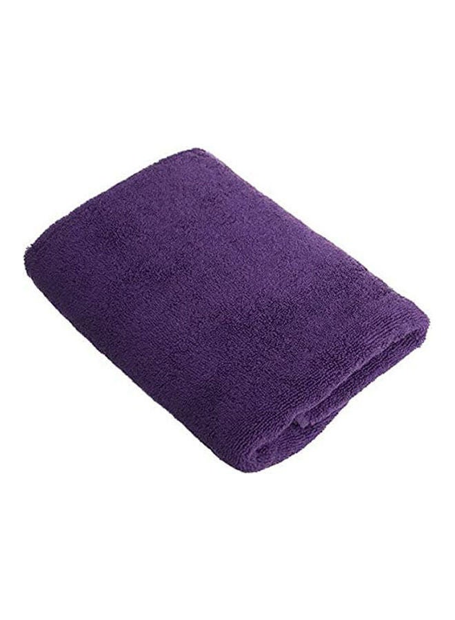Generic Cotton Solid Hand Towels Dark Purple 30x50cmcm  - Image 1