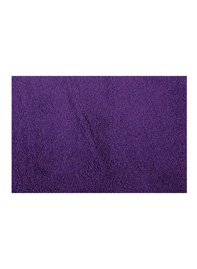 Generic Cotton Solid Hand Towels Dark Purple 30x50cmcm  - Image 2