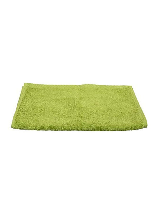 Cotton Solid Hand Towels Green 30x50cm - Image 1