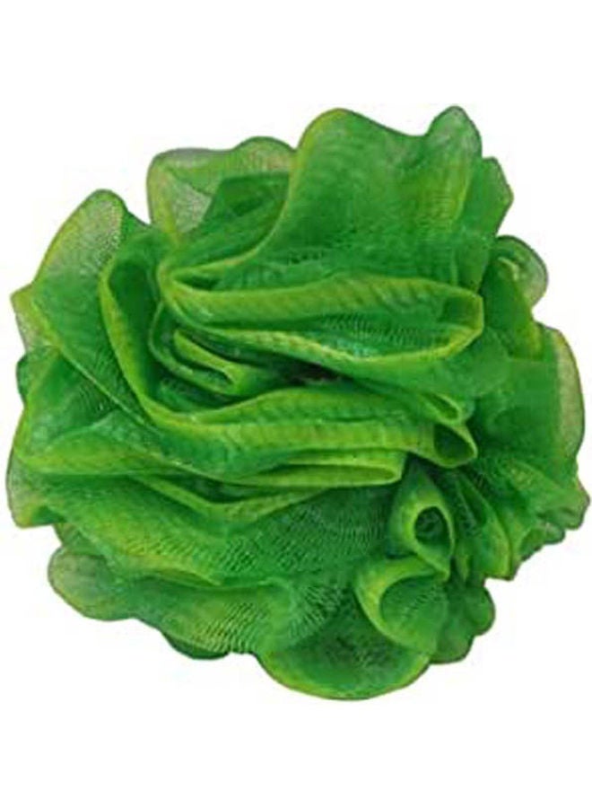 Set Of Bathing Loofahs Green