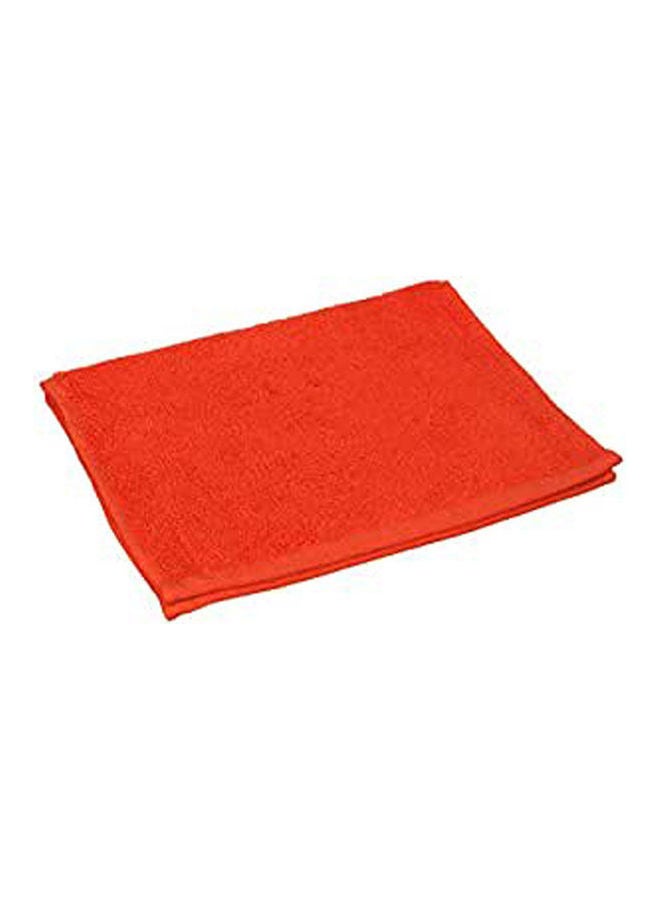 Cotton Solid Washcloth Red 50x30cmcm