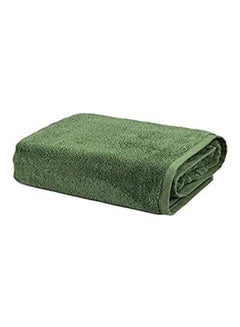 ماركة غير محددة Egyptian Cotton Solid Pattern- Washcloths Green 