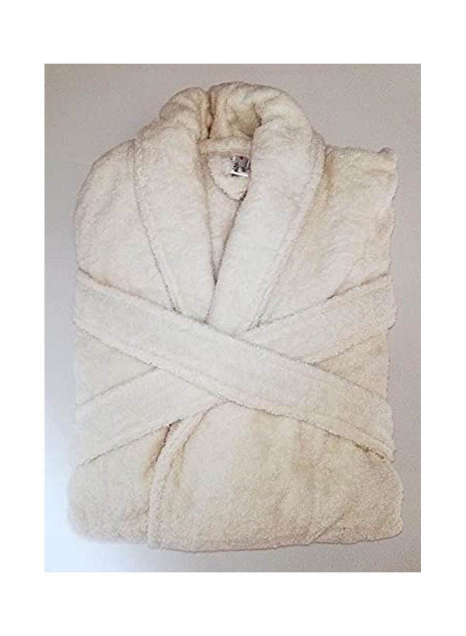 Bath Robe White S-Mcm - Image 1