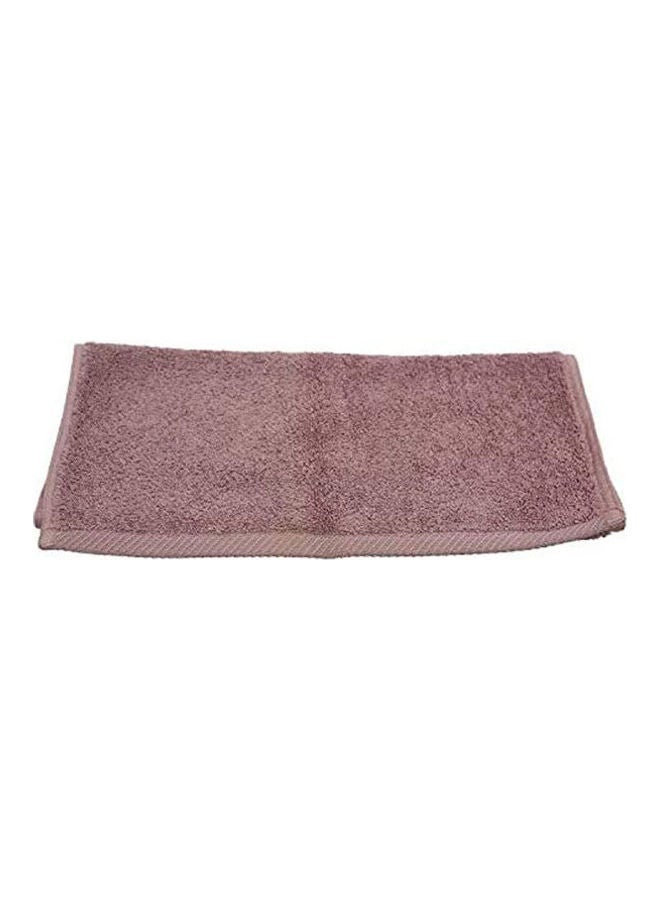 Cotton Solid Hand Towels Light Purple 30x50cmcm