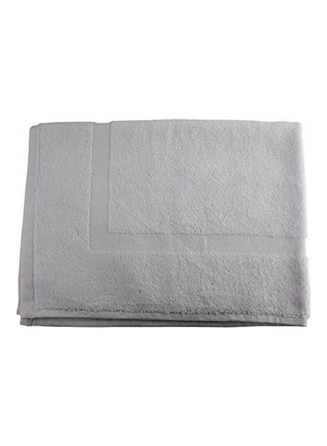 Solid Pattern Bath Towel White - Image 2