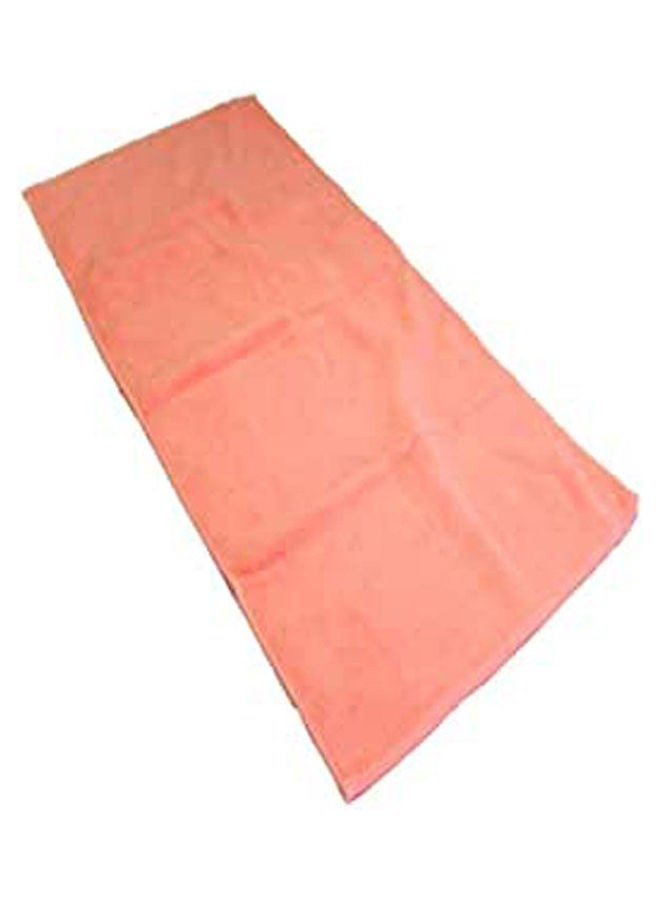 Towel Made From Cotton Light Pink