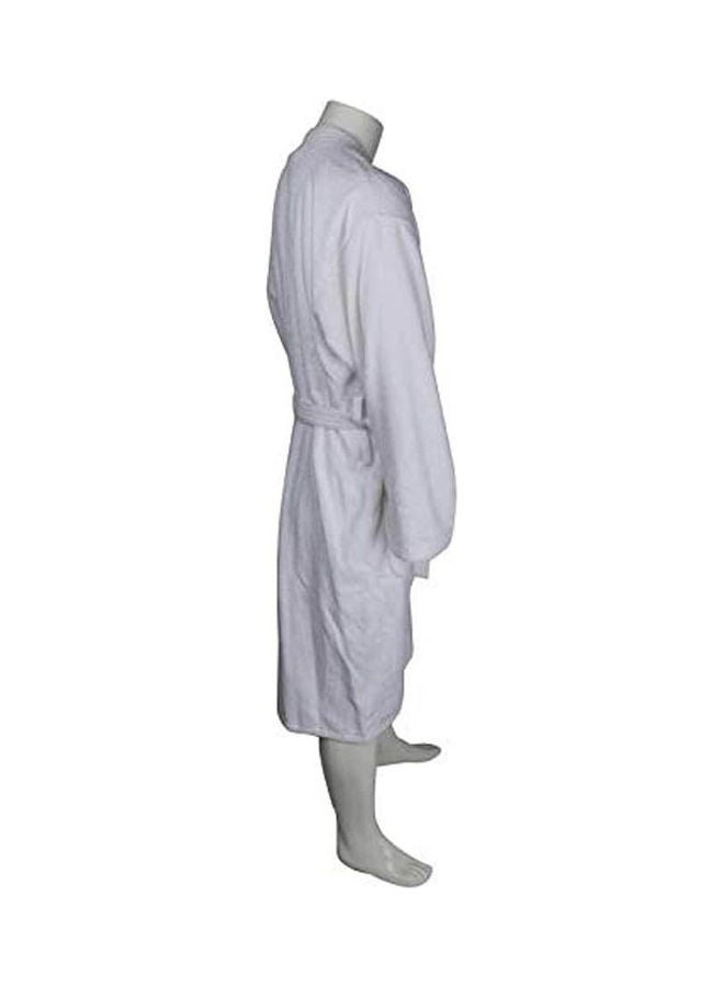 Bath Robe White - Image 2