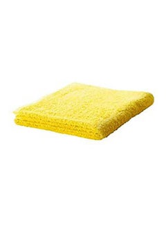 Mixed Solid Pattern Bath Towels Yellow