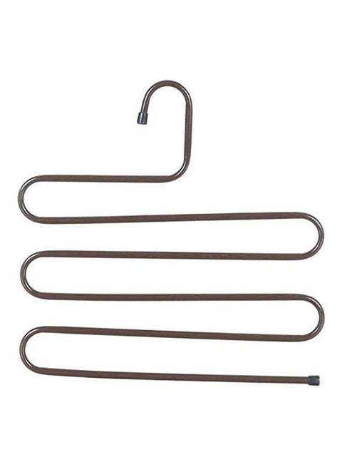Metal Clothes Hanger With Levels Black