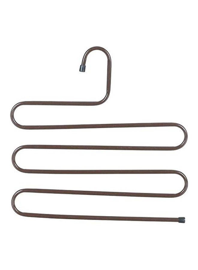 Metal Clothes Hanger With Levels Black