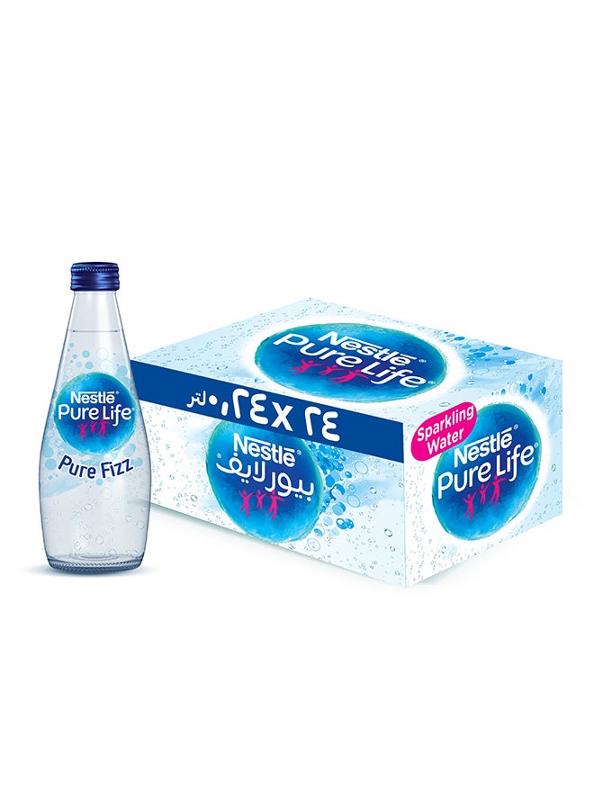 Nestle - Pure Life Fizz Sparkling Water 240ml Pack of 24 - Image 1