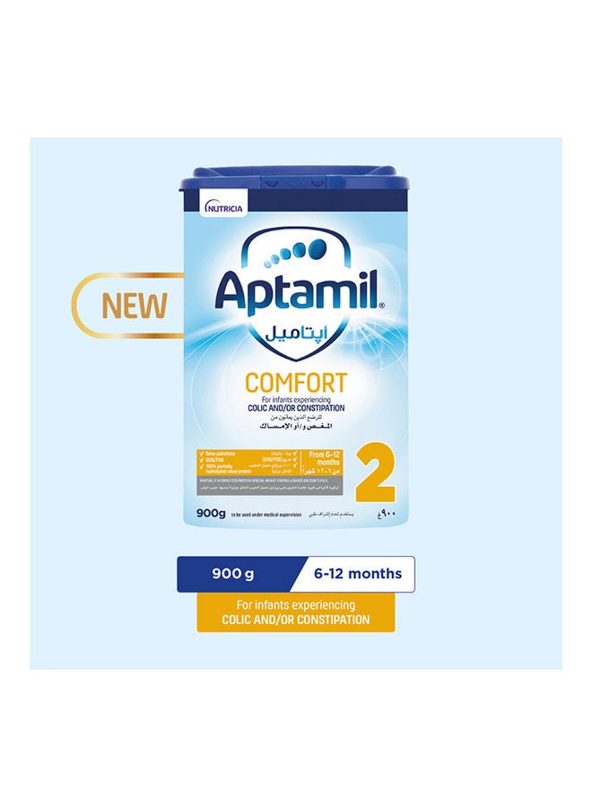 Aptamil - Comfort Stage 2+ Milk Powder, 6-12 Months 900grams - Image 1