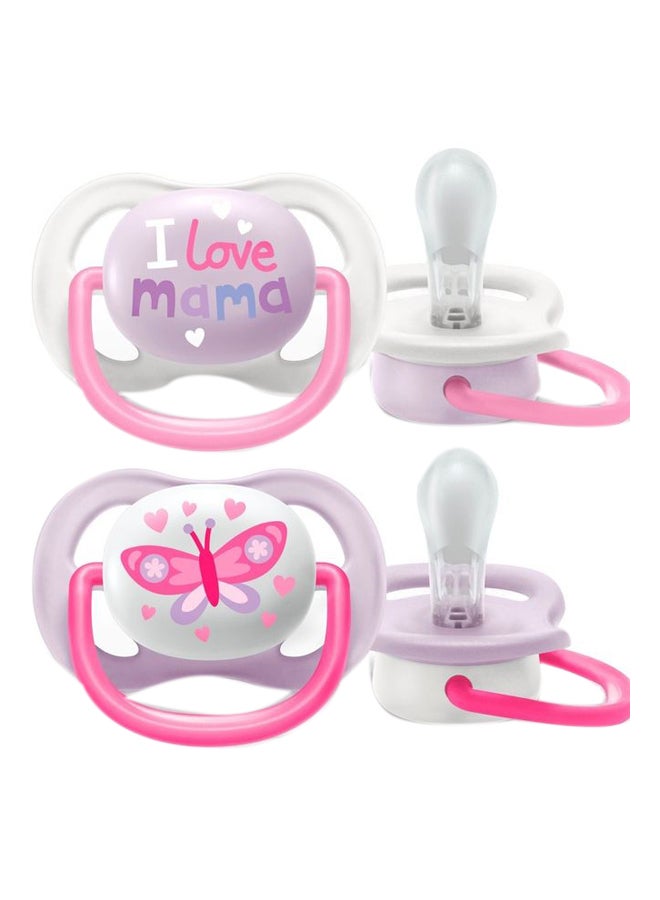 Philips Avent 2-Piece Ultra Air Pacifiers Including Sterilizers  - Image 1