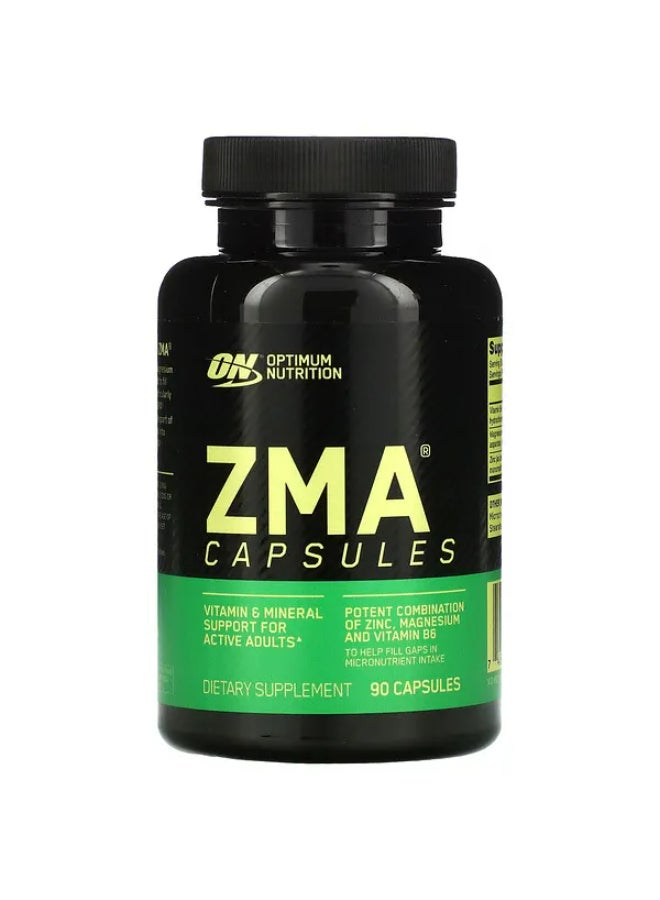 Optimum Nutrition ZMA Dietary Supplement - Unflavoured - 90 Capsules  - Image 1