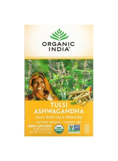 Tulsi Ashwagandha Herbal Tea Bag 1.27ounce
