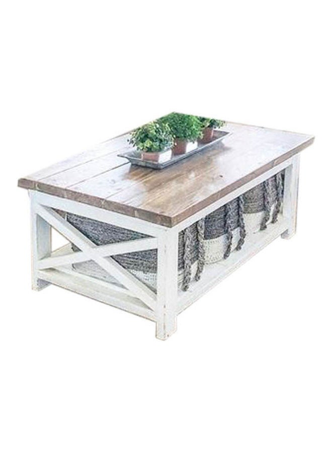 ELTOHAMY Furniture Coffee Table Multicolour 40x70x90cm - Image 3