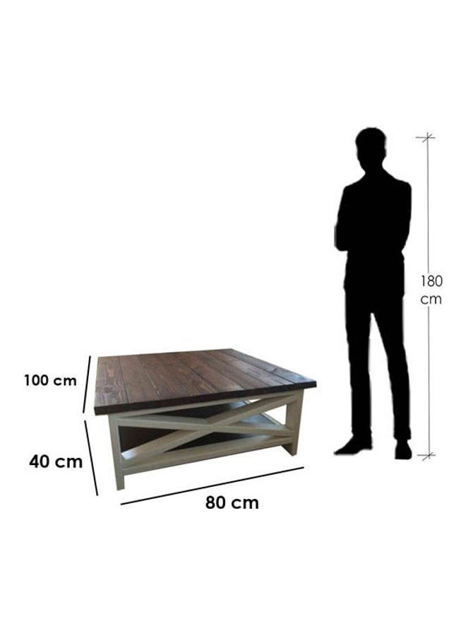 ELTOHAMY Furniture - Coffee Table Multicolour 40x80x100cm - Image 1