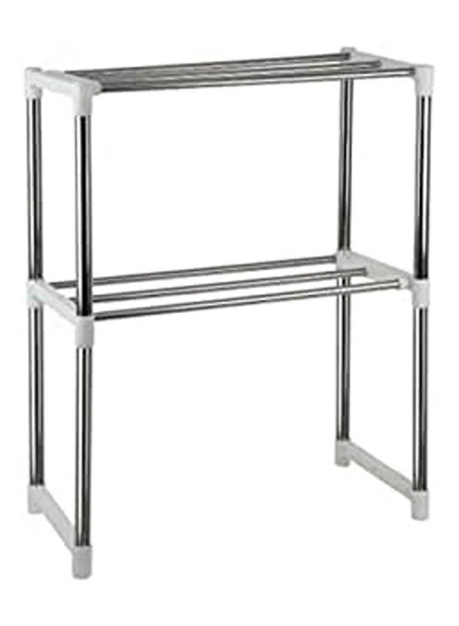 Generic - Ufo Microwave Multifunctional Stand - Stainless Steel Silver - Image 1