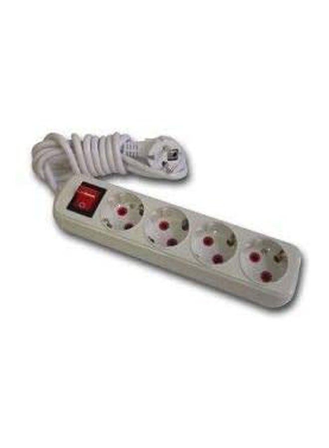 Generic Power Strip 4 Turkish Eye White 